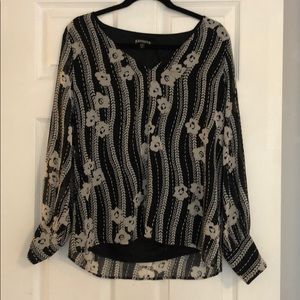 Long Sleeve Floral Shirt